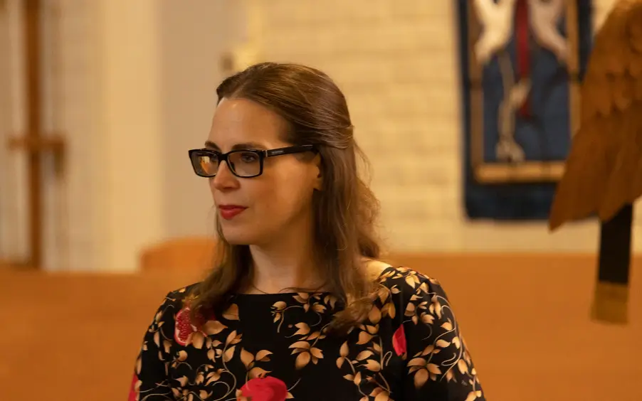 Gould String Quartet playing with Sora Sato-Mound as a soloist