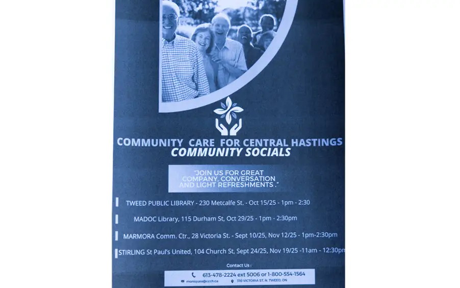 Community Care Events Poster