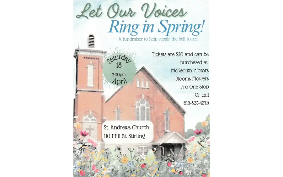 Ring in Spring Concert Poster